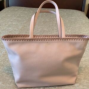 New Kate Spade Well Street Cienne 
Blush Pink Leather Tote Purse Bag